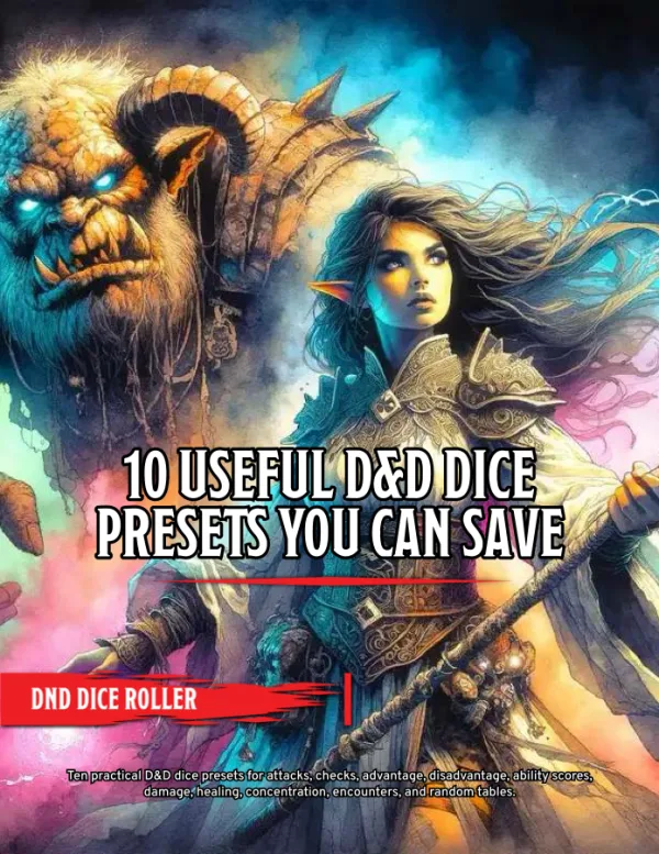 10 Useful D&D Dice Presets You Can Save — cover