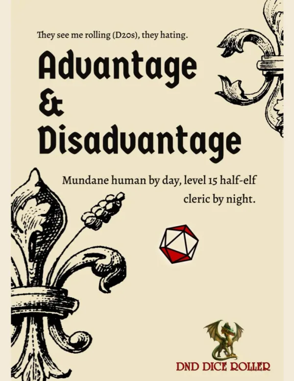 Advantage and Disadvantage in D&D — cover