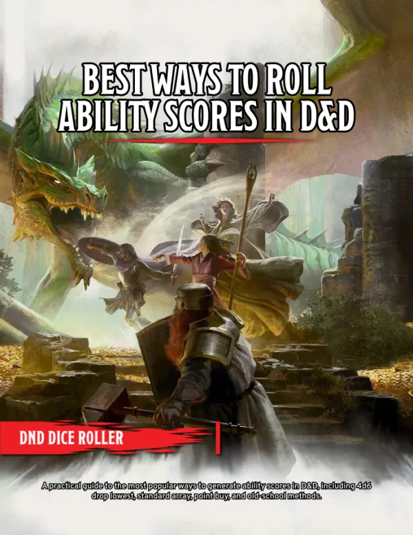 Best Ways to Roll Ability Scores in D&D — cover