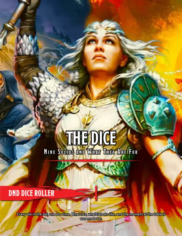 The Dice — cover