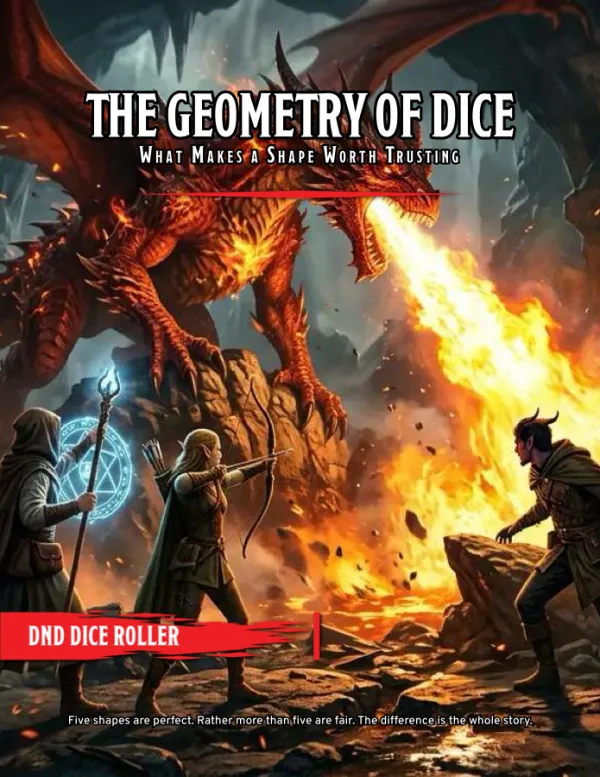 The Geometry of Dice — cover