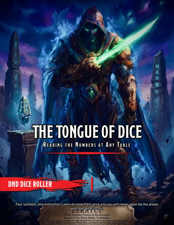 The Tongue of Dice — cover